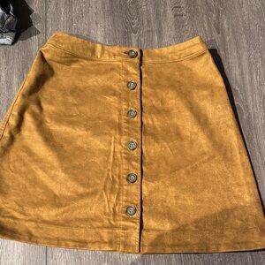 Abercrombie suede skirt
